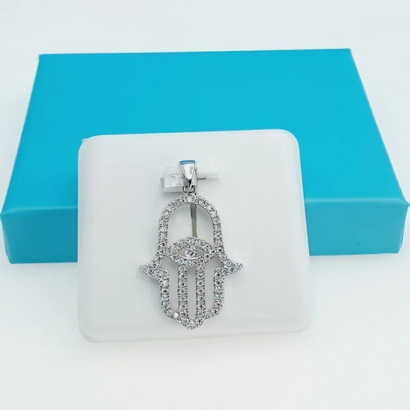 "925 Sterling Silver CZ Beautiful Pendant for Women, 1USPAR4030 - Picture 6 of 11